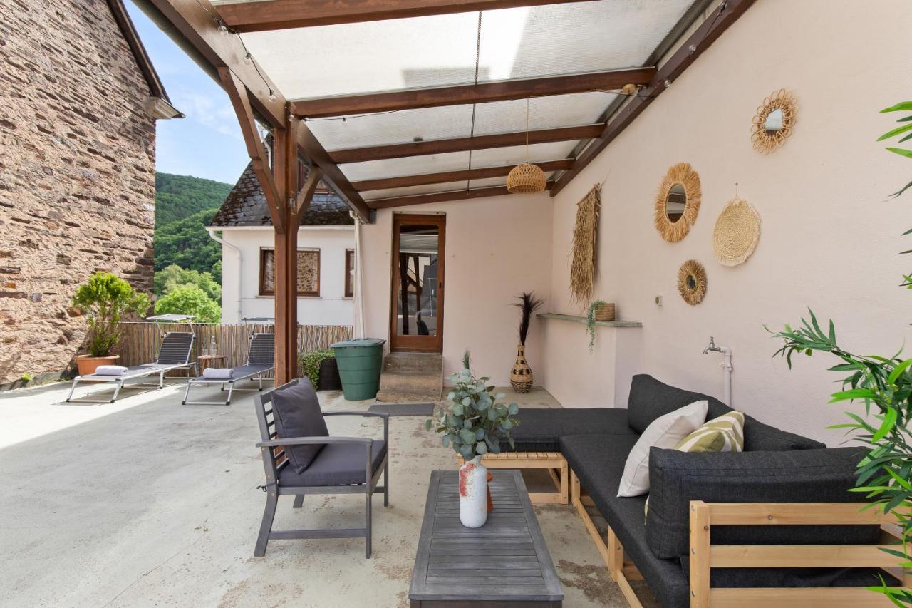 Haus Blaue Traube Mit Moselblick Ediger-Eller Exterior foto