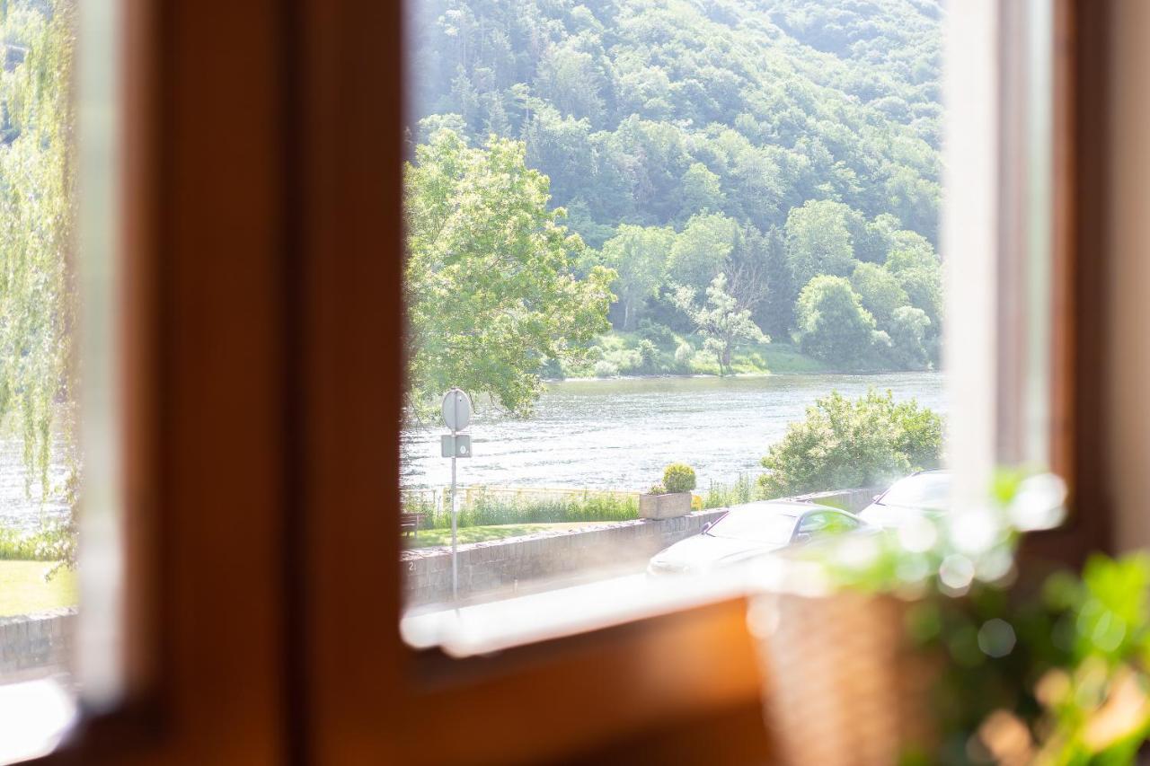 Haus Blaue Traube Mit Moselblick Ediger-Eller Exterior foto