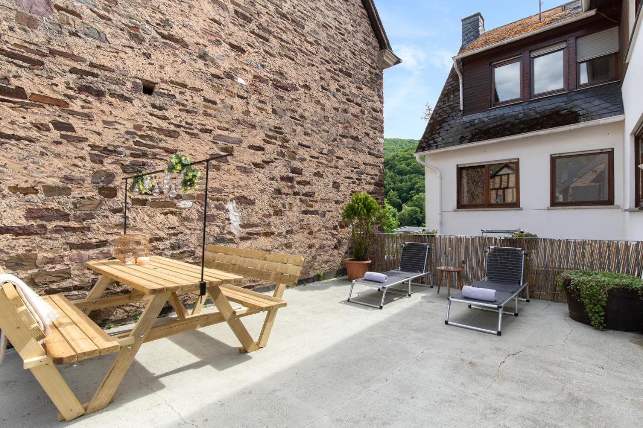 Haus Blaue Traube Mit Moselblick Ediger-Eller Exterior foto